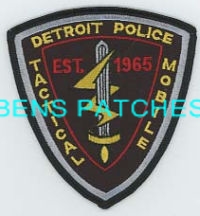 MICHIGAN,DETROIT POLICE TACTICAL MOBILE 1